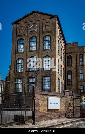 The Courtauld Institute of Art London - The Vernon Square campus of the Courtauld Institute of Art in London. University of London. Stock Photo