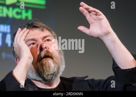 London, UK. 17th July, 2023. Ben Wheatley photographed during Mark Kermode in 3D at the BFI Southbank. Picture by Julie Edwards Credit: JEP Celebrity Photos/Alamy Live News Stock Photo