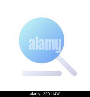 Searching tool pixel perfect flat gradient two-color ui icon Stock Vector