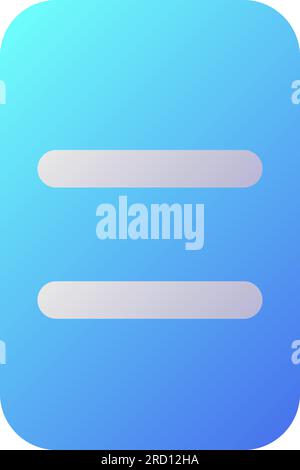 Data and storage management pixel perfect flat gradient two-color ui icon Stock Vector