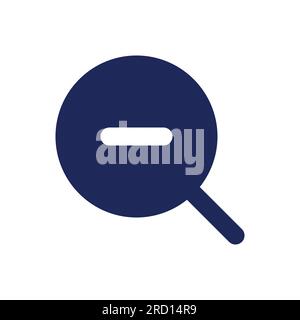 Zoom out transition black pixel perfect solid ui icon Stock Vector