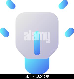 Messenger features pixel perfect flat gradient two-color ui icon Stock Vector