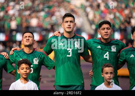 Mexico midfielder Uriel Antuna (15) is defended by Venezuela midfielder ...