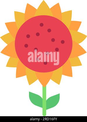 sunflower icon image Stock Vector Image & Art - Alamy