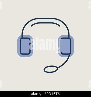 Call Center icon. Support. E-commerce sign. Graph symbol for your web site design, logo, app, UI. Vector illustration, EPS10. Stock Vector