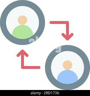 References Icon Image. Stock Vector