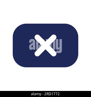 Remove background black pixel perfect solid ui icon Stock Vector