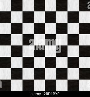 Empty chess board. Wooden empty chess board seamless pattern Stock Vector