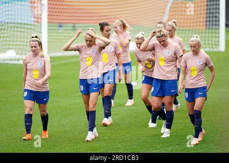 England's Esme Morgan during a training session at Spencer Park, Brisbane, Australia. Picture date: Tuesday July 18, 2023. Stock Photo