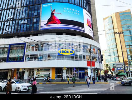 SHANGHAI, CHINA - MAY 29, 2021 - A Louis Vuitton store in Shanghai, China,  April 29, 2021. May 19, 2022 -- court hearing on LouisVuitton's (LV) luxury  Stock Photo - Alamy