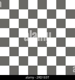 Empty chess board. Seamless pattern. Vector illustration Stock Vector