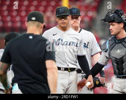 Photo: Miami Marlins Manager Skip Schumacher - SLP2023071810 