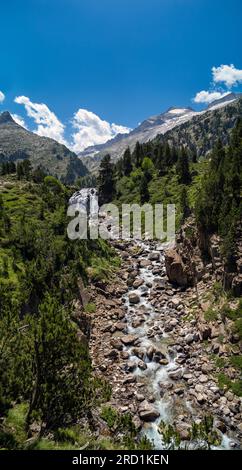 Pyrenees mountains from high point. Montseny, Catalonia Stock Photo - Alamy