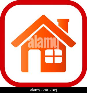 Home icon template color editable. Home symbol vector sign isolated on white background. Stock Vector