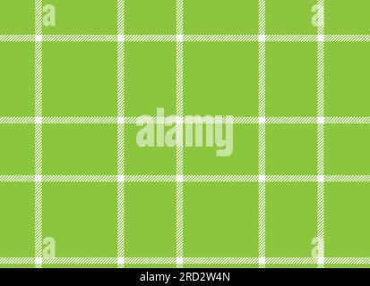 Plush Blanket Green tartan texture. Vector seamless pattern. 