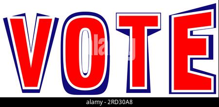 Go vote. Voting concept elections. Symbols vector design template. Stock Vector