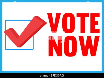 Go vote. Voting concept elections. Symbols vector design template. Stock Vector