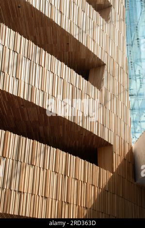 Around Oslo - Interiors of the Iconic Opera House Stock Photo