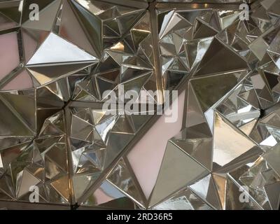 big crystals background abstract texture detail Stock Photo