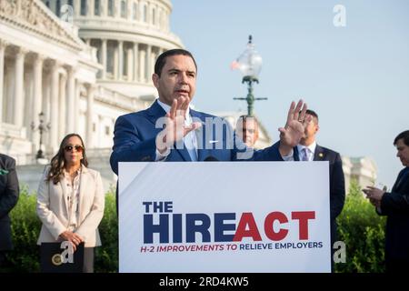 United States Representative Henry Cuellar (Democrat of Texas) offers ...