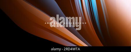 Coloured modern vector abstract background. Stock Vector