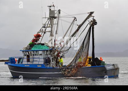 Trout fishing boat hi-res stock photography and images - Alamy