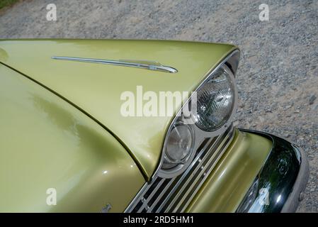 1957 Plymouth Belvedere 'Full Size' classic American family car Stock Photo  - Alamy