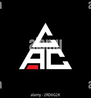 CAC letter logo design with polygon shape. CAC polygon and cube shape ...