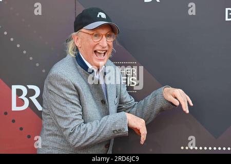 ARCHIVE PHOTO: Otto WAALKES will be 75 years old on July 22, 2023 Otto WAALKES (Actor, Author, Coemoedian, Producer). Single image, trimmed single motif, half figure, half figure. Bavarian Film Award 2021-Red Carpet, Red Carpet, on May 20th, 2022 in the Prinzregententheater in Munich. Â Stock Photo