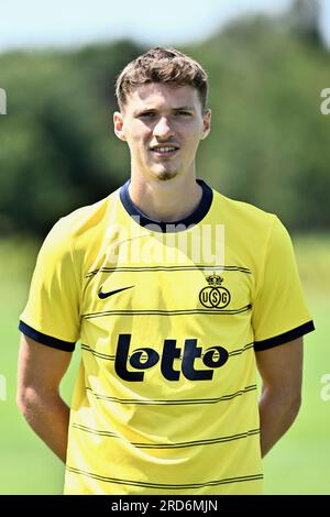 Union S Fedde Leysen Poses For A Portrait Picture At The 2023 2024 Unions Fedde Leysen Poses For A Portrait Picture At The 2023 2024 Season Photoshoot Of Belgian Jupiler Pro League Team Royale Union Saint Gilloise Tuesday 18 July 2023 In Lier Belga Photo Johan Eyckens 2rd6mjn 