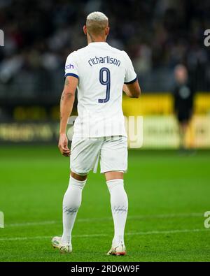 Perth, Australia. 18th July, 2023. Australia, Perth, July 18th 2023: Richarlison (9 Tottenham) during the International Friendly football match between Tottenham Hotspur and West Ham United at Optus Stadium in Perth, Australia. (Daniela Porcelli/SPP) Credit: SPP Sport Press Photo. /Alamy Live News Stock Photo