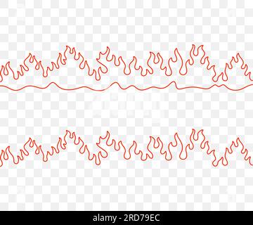 Cartoon fire flames, bonfire and burning firewall, vector icons. Wildfire  red hot flames of campfire or furnace hearth burning and torch light blaze  Stock Vector Image & Art - Alamy