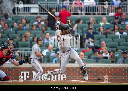 St. Petersburg, FL. USA; Toronto Blue Jays left fielder Lourdes Gurriel Jr.  (13) shows the fans his latest haircut during pregame warmups prior to a  Stock Photo - Alamy
