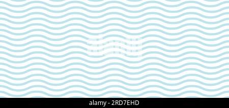 Seamless geometric wave pattern. Japanese and Chinese inspired water vector background. Isolated vector illustrations Stock Vector