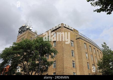 Broadcasting House in Belfast Stock Photo