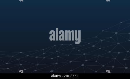 Abstract geometric background. Plexus mesh backdrop. Vector Stock Vector