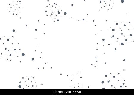 Abstract geometric background. Plexus mesh backdrop. Vector Stock Vector