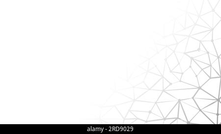 Abstract geometric background. Plexus mesh backdrop. Vector Stock Vector