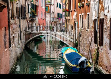 Venice Canal Stock Photo