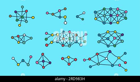 Science education backdrop. AI elements. AI banner. Stock Vector