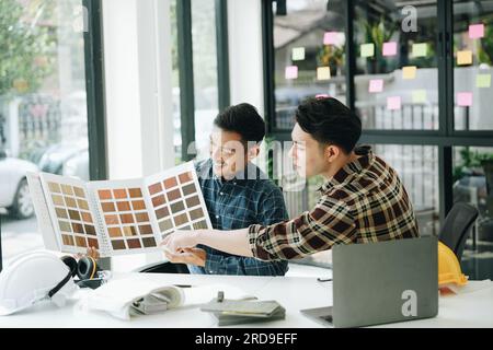 Engineers, designers and interior designers are finalizing the design ...