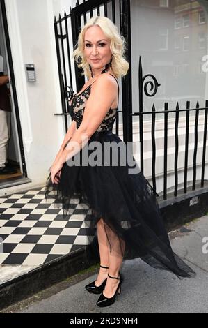 Kristina Rihanoff attends The ITV Summer party, The Mandrake Hotel, London, UK. on the 19 July 2023. Credit: See Li/Picture Capital/Alamy Live News Stock Photo