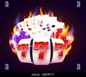 Casino poster with gaming dices and poker cards with spades, hearts, clubs.  Las Vegas casino gaming bets concept with golden letters. Vector poster  with gold glittering light sparkles #1569659