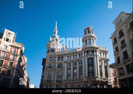 Plaza de Canalejas, Madrid, Spain, Europe Stock Photo
