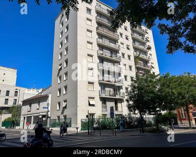 Picture of Paris, France, Energy Renovated Residential Apartment Building ...