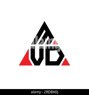 MVD logo. MVD letter. MVD letter logo design. Initials MVD logo linked ...