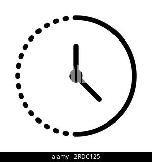 Passage of time icon. Symbol for website design, logo, app, UI. Vector illustration, EPS10 Stock Vector