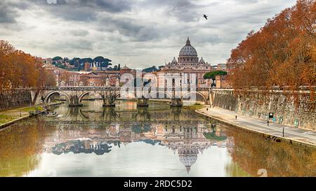 Rome this morning Stock Photo