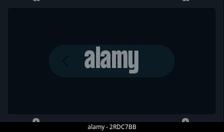 Inactive back button UI element template Stock Vector Image & Art - Alamy