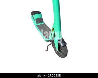 Electric scooter isolated on white background Stock Photo